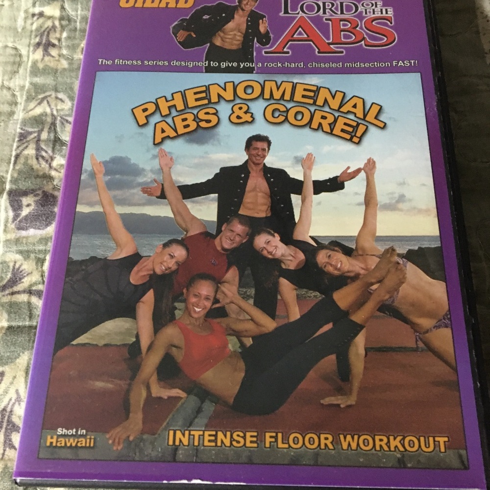 New not sealed dvd GILAD PHENOMENAL ABS& CORE